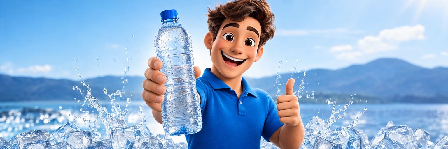 Promoção de agua 500ML